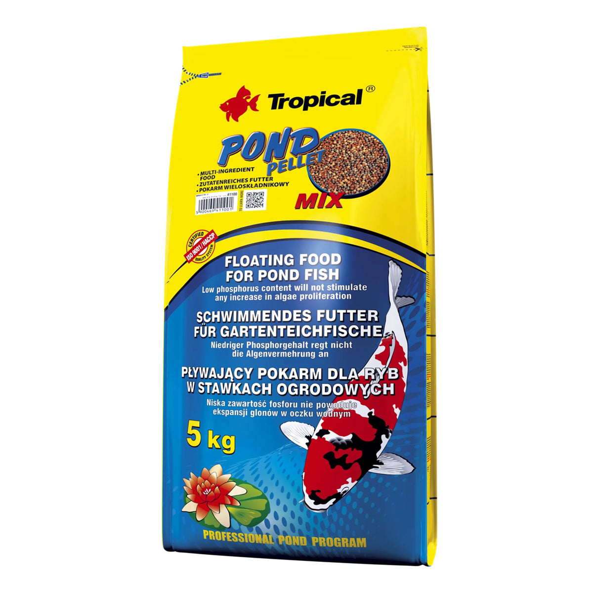 Tropical Koi fargepellets Junior S
