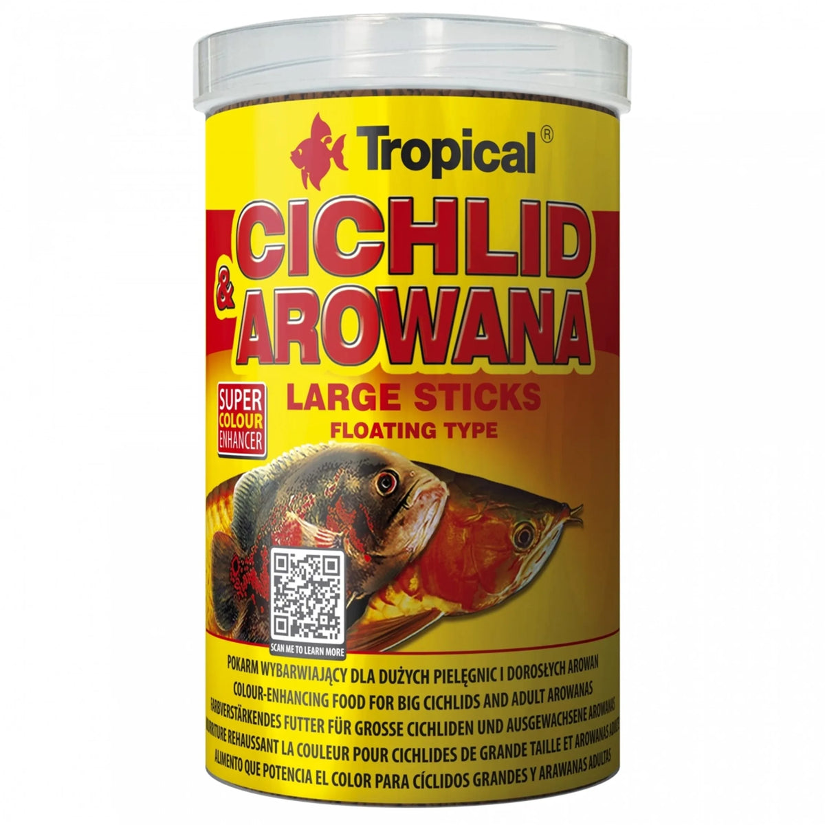 Tropical Cichlid & Arowana Sticks 1000 ml