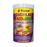 Tropical Cichlid Red & Green Medium Sticks 1000 ml