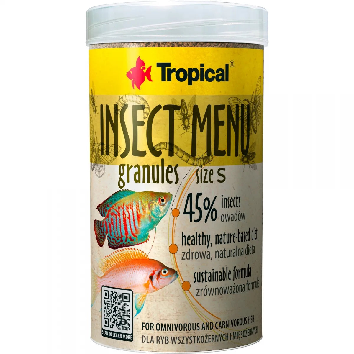 Tropical Insect Menu granulat S