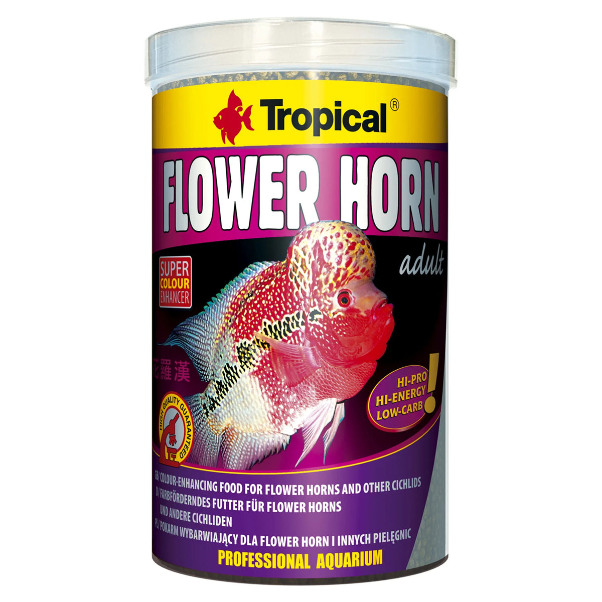 Tropical Flower Horn Adult pellets