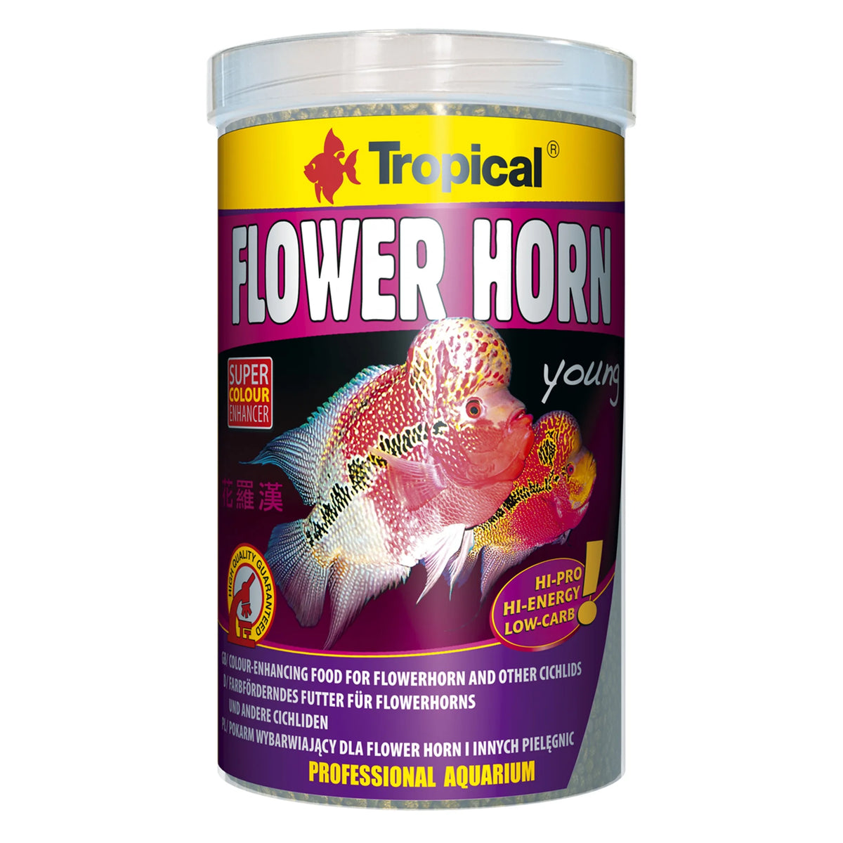 Tropical Flower Horn Young pellets