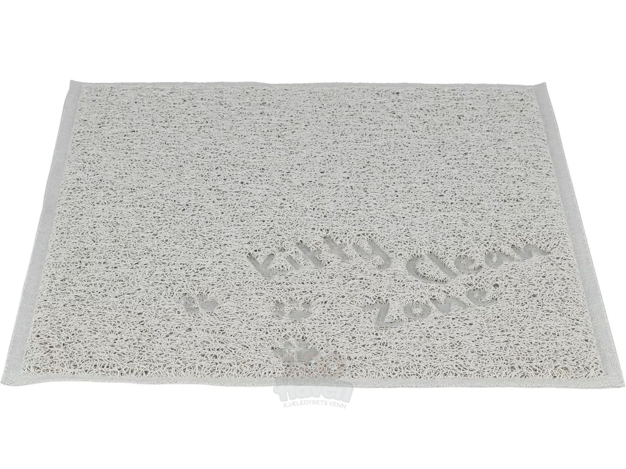 TRIXIE Clean Zone Kattebakkematte PVC – Sklisikker Kattesandmatte 37×45 cm