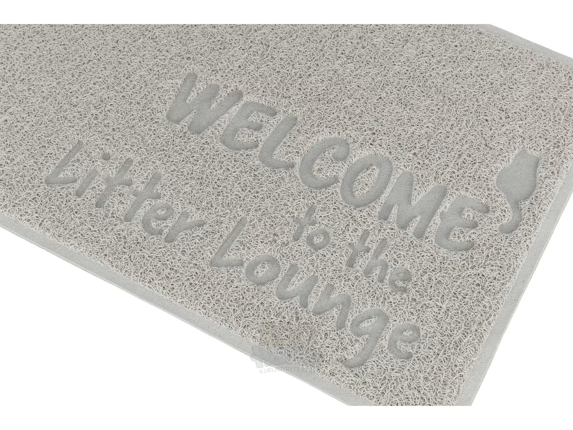 TRIXIE Litter Lounge Kattebakkematte PVC – Sklisikker Kattesandmatte 40×60 cm