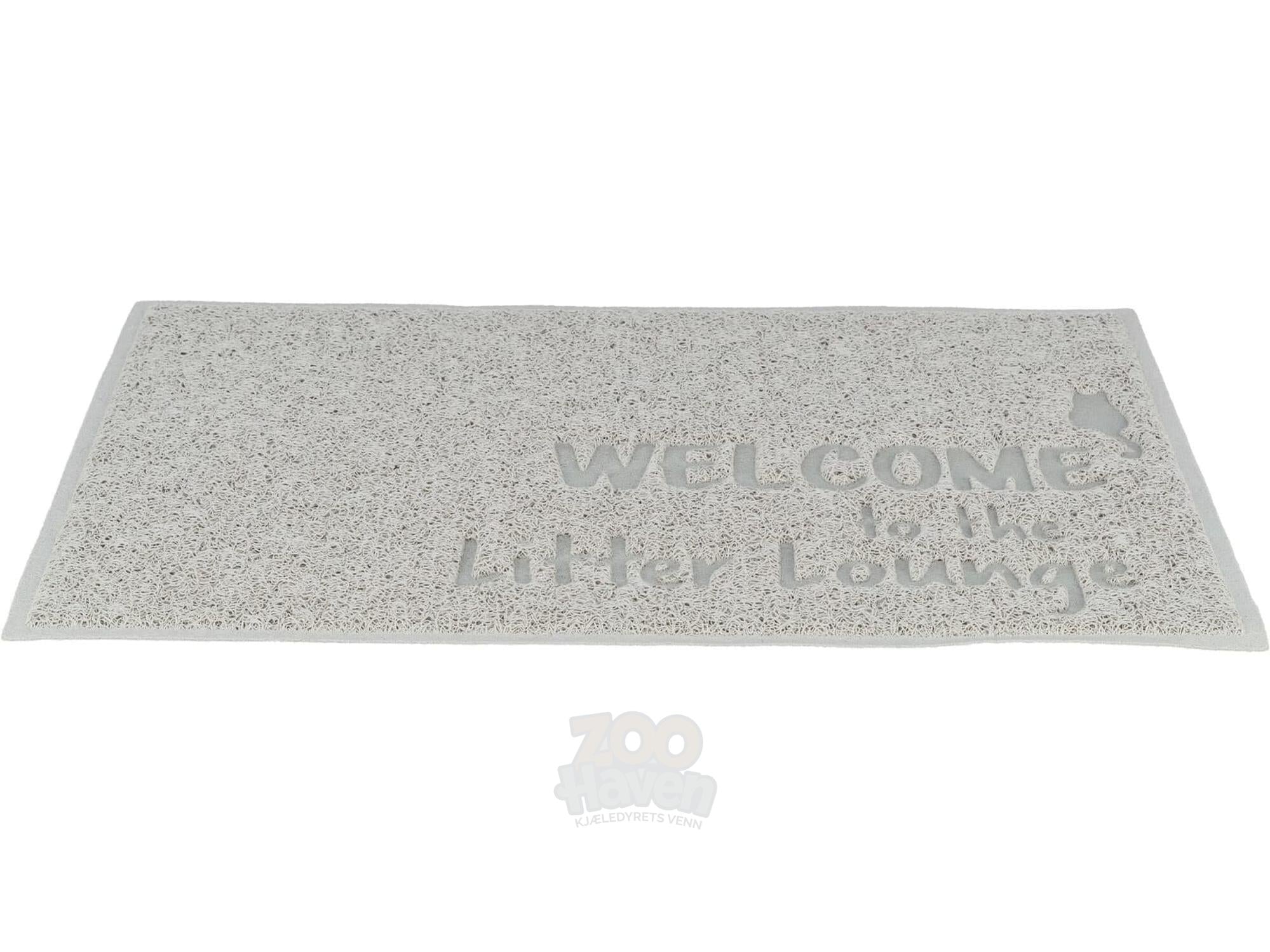 TRIXIE Litter Lounge Kattebakkematte PVC – Sklisikker Kattesandmatte 40×60 cm