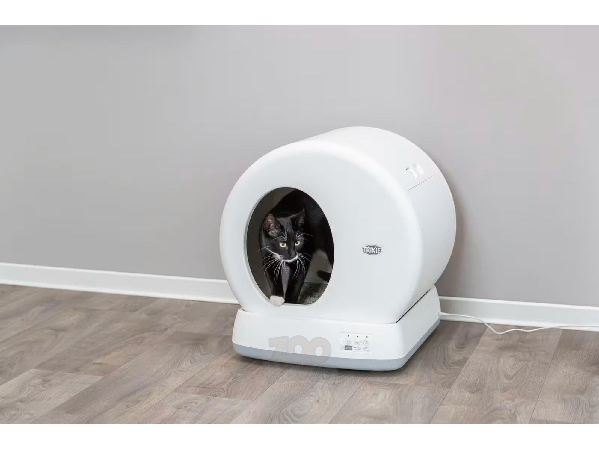 TRIXIE Selvrensende Kattedo Automatisk – Smart Hygieneløsning for Katt