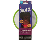 Tass Max Flash blinkehalsbånd 28 cm – assorterte farger