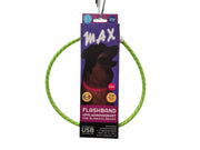 Tass Max Flash LED-blinkehalsbånd 62 cm til hund