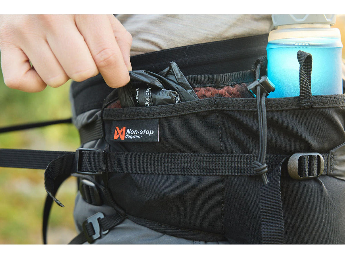 Non-stop dogwear Trail light belt løpebelte – Svart
