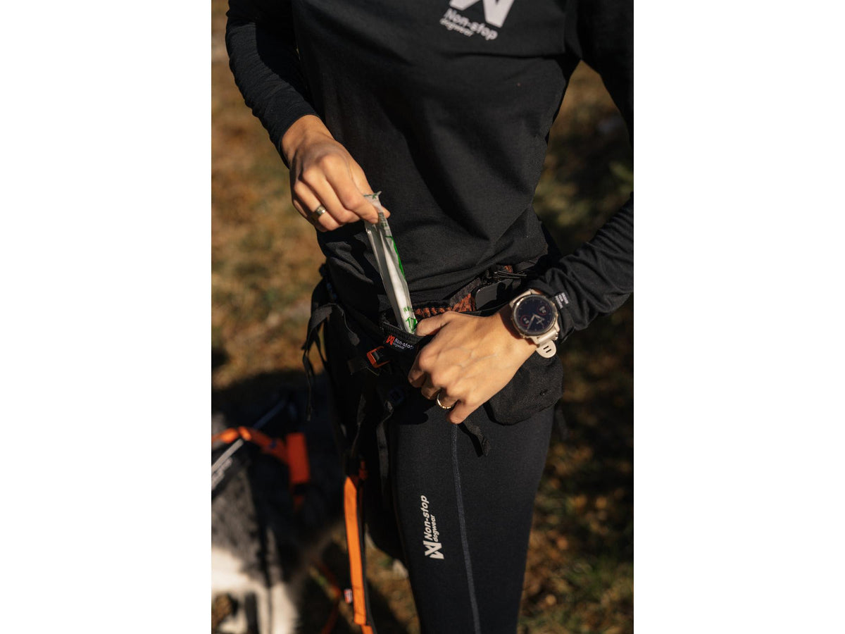 Non-stop dogwear Trail light belt løpebelte – Svart