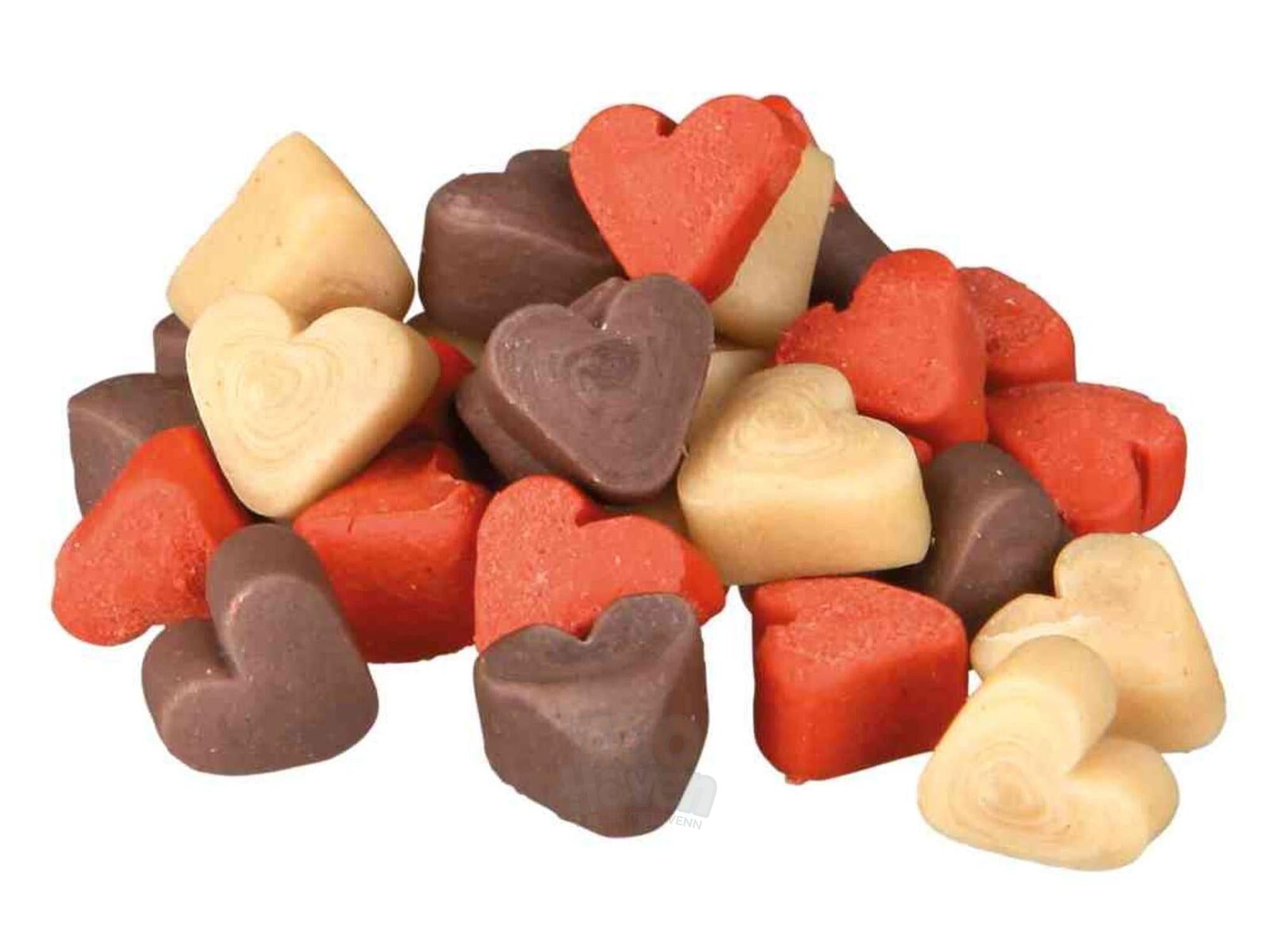 Trainer Snack Mini Hearts m/kylling, lam og laks 200 g