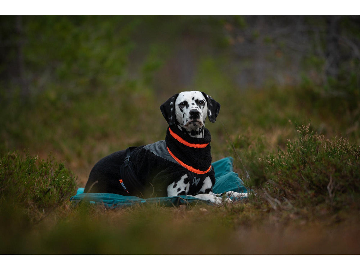 Non-stop dogwear Trekking fleece jacket fleecejakke – Svart/oransje