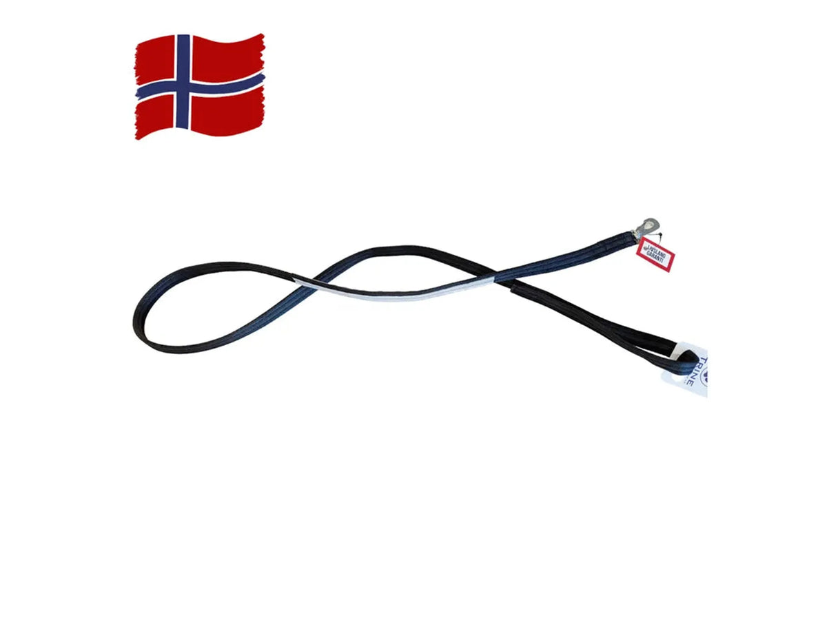 Trine Webbkobbel med 3M-refleks – Sort