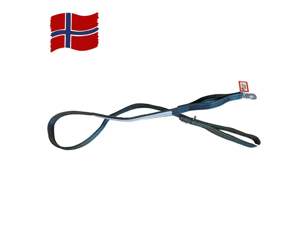 Trine Webbkobbel med håndtak og ring 25 mm – Grønn
