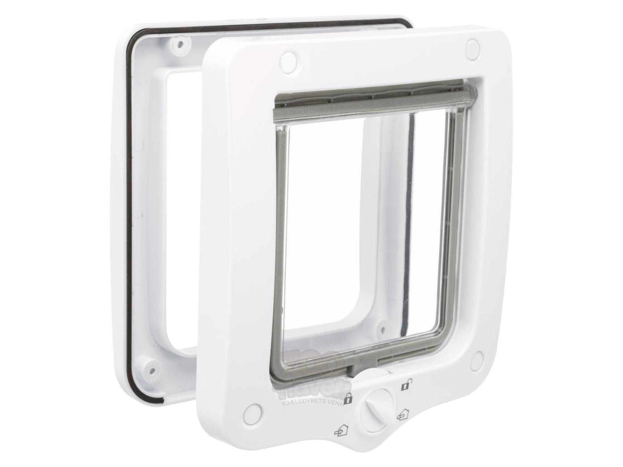 Trixie 4-veis kattedør for katt og liten hund