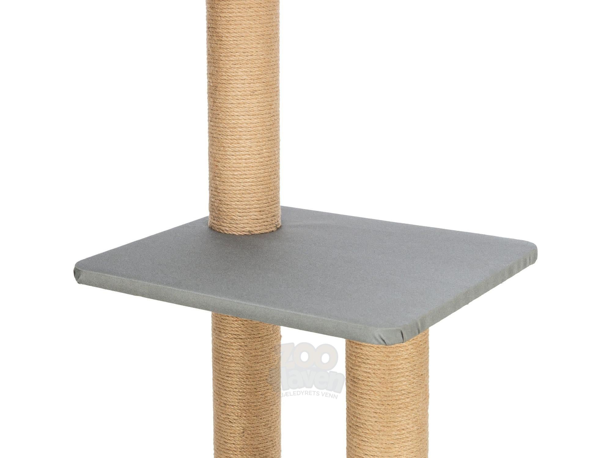Trixie Amalia utendørs kloretre med hule 48 × 143 × 48 cm – Grå