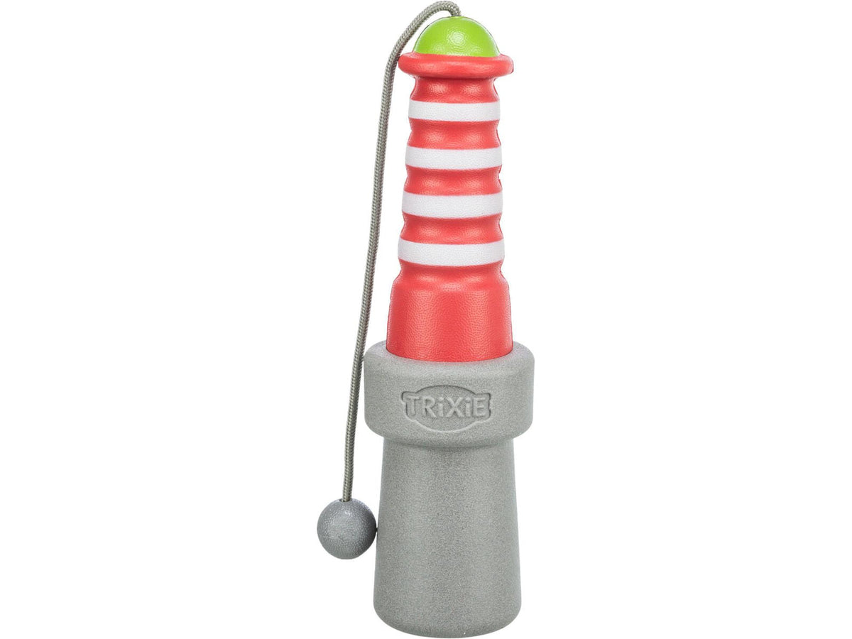 Trixie Aqua Toy Fyrtårn med tau – 26 cm