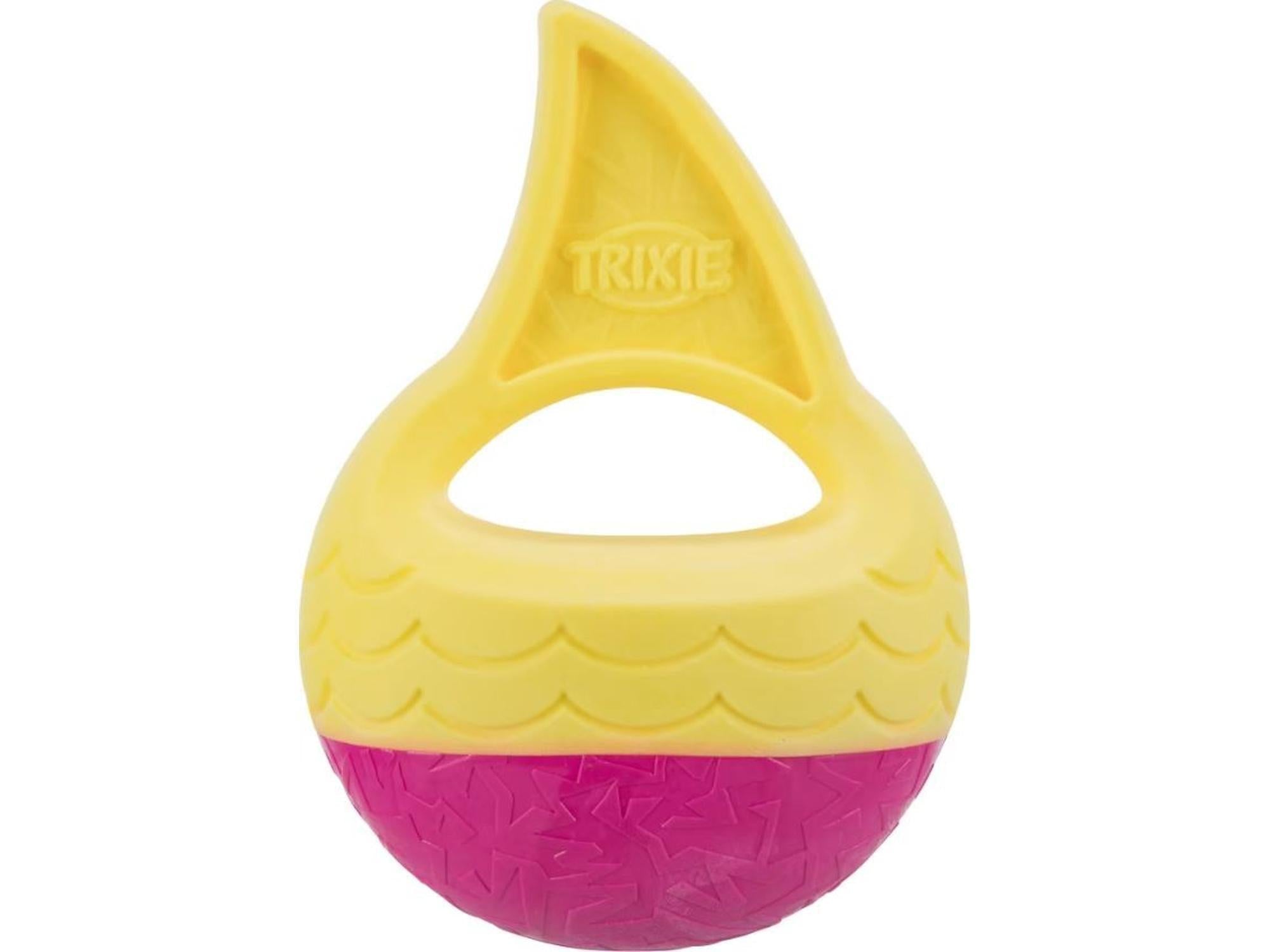 Trixie Aqua Toy Shark Fin flytende hundeleke i gummi