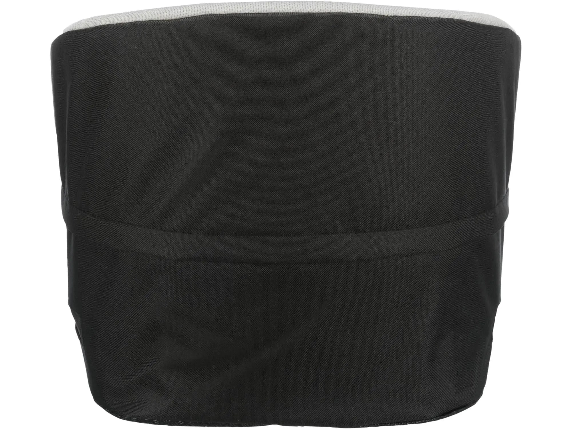 Trixie bilsete for hund, sort/grå nylon med "Zoo Haven" logo, for små hunder opptil 8kg.