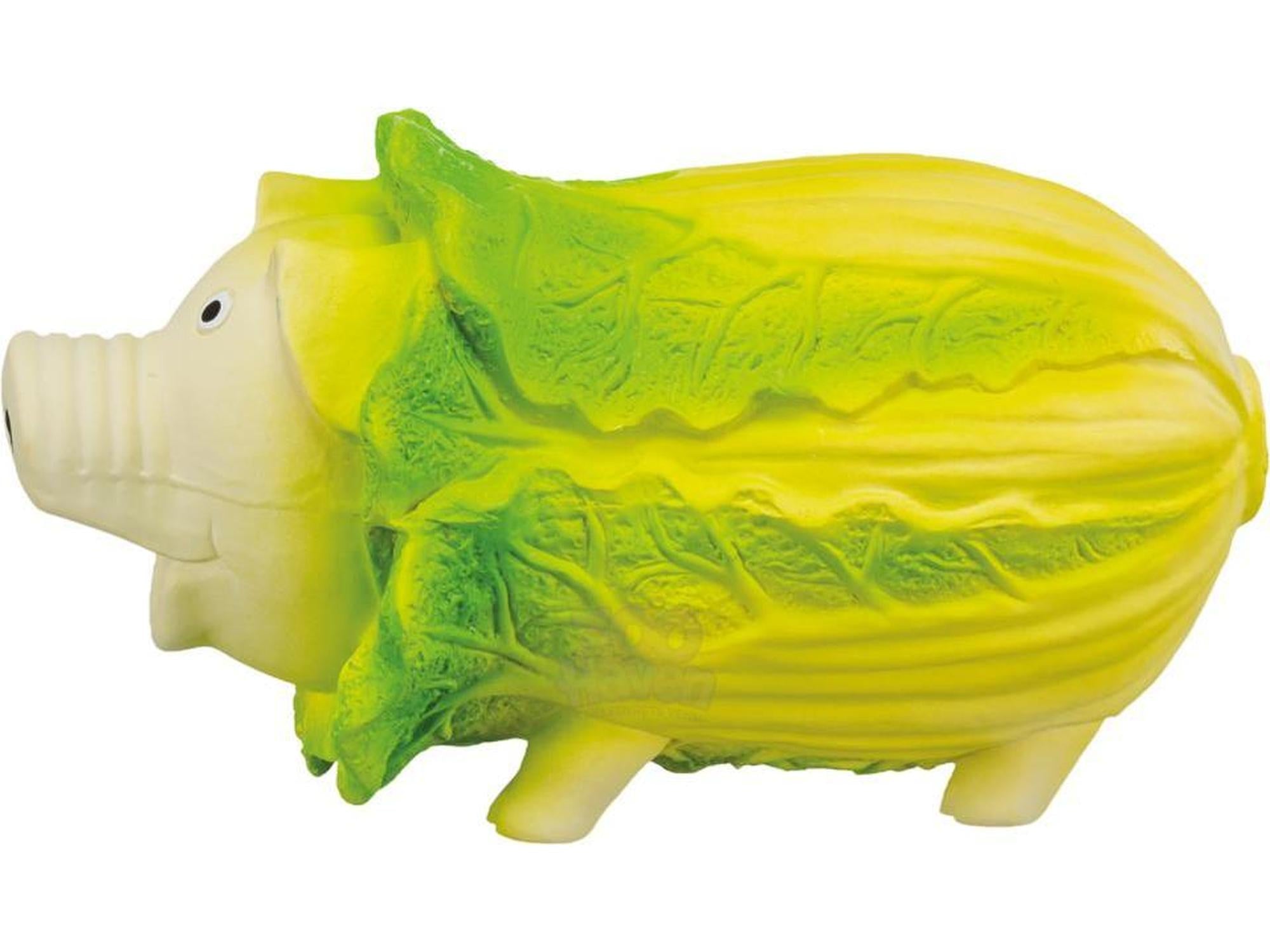 Trixie Cabbage-pig med Lyd 23 cm – Myk hundeleke med pipelyd
