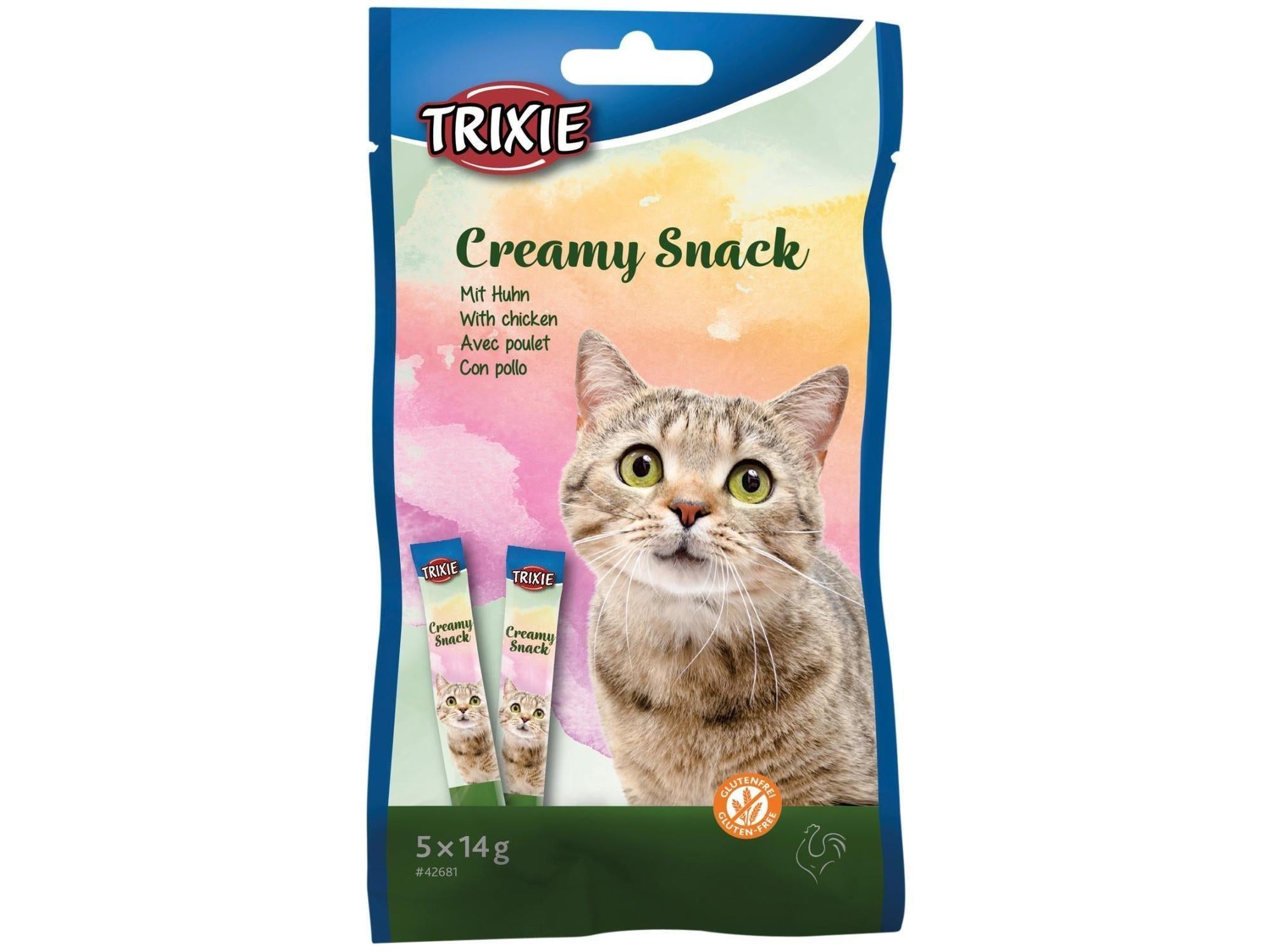 Trixie Creamy Snack Kylling kremet kattegodbit