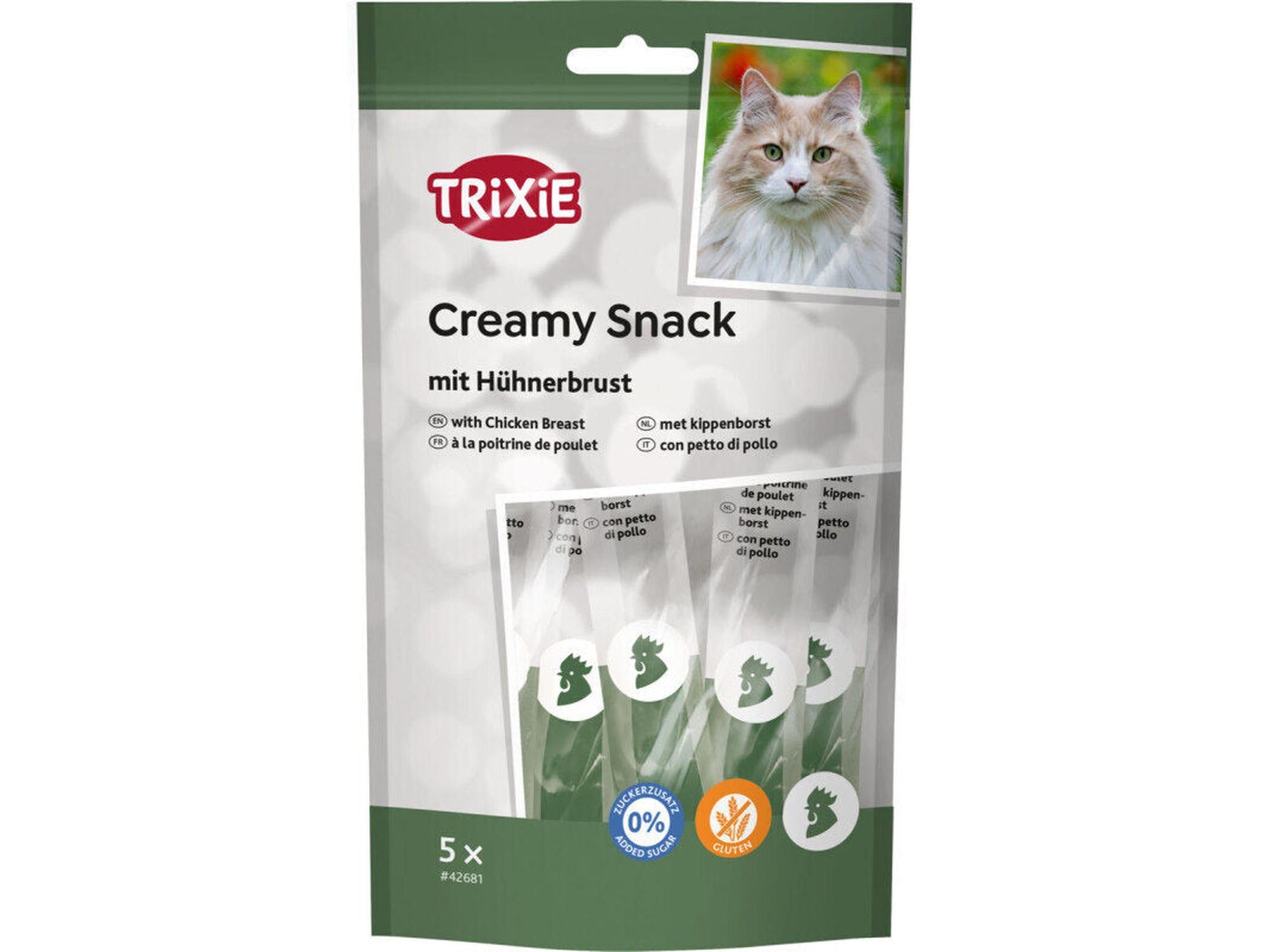 Trixie Creamy Snack Kylling – Kremet Kattegodbit