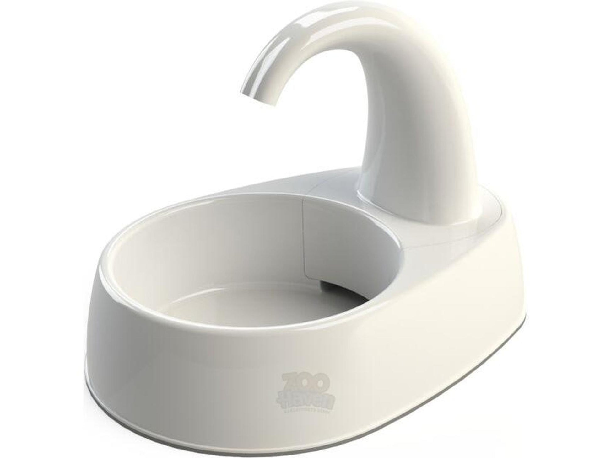 Trixie Curved Stream automatisk vannautomat 2,5 liter hvit