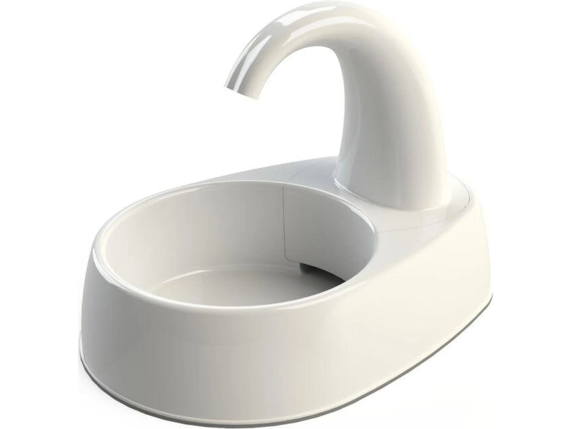 Trixie Curved Stream automatisk vannautomat 2,5 liter hvit