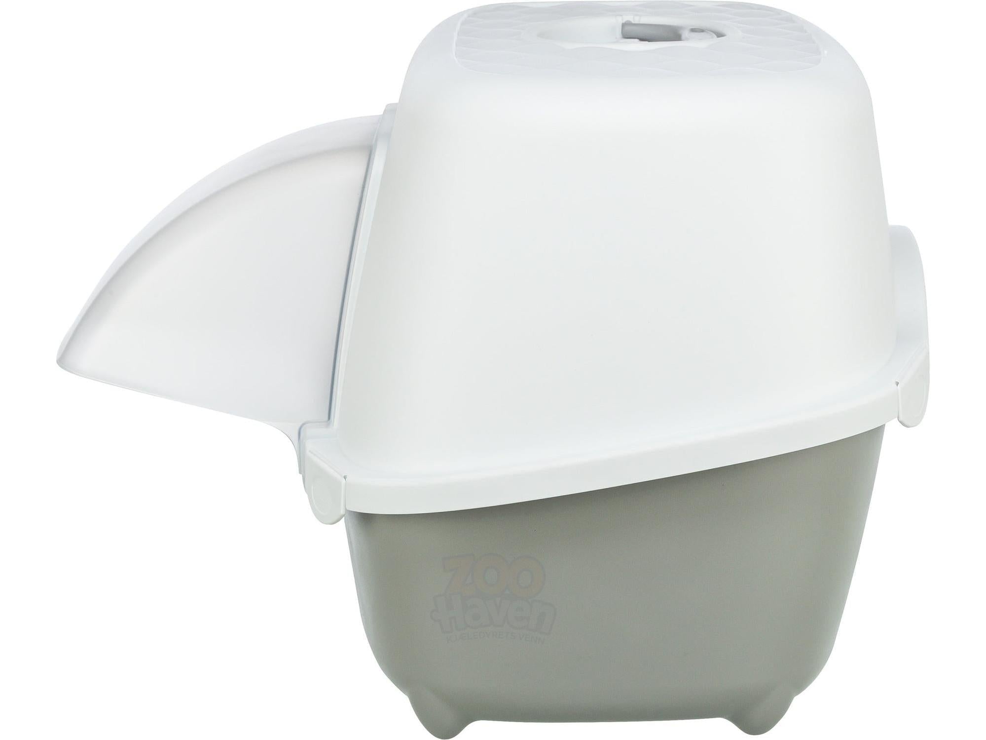 Trixie Davio Top Kattebakke til Utebruk – 56x39x39 cm – Sage/Hvit