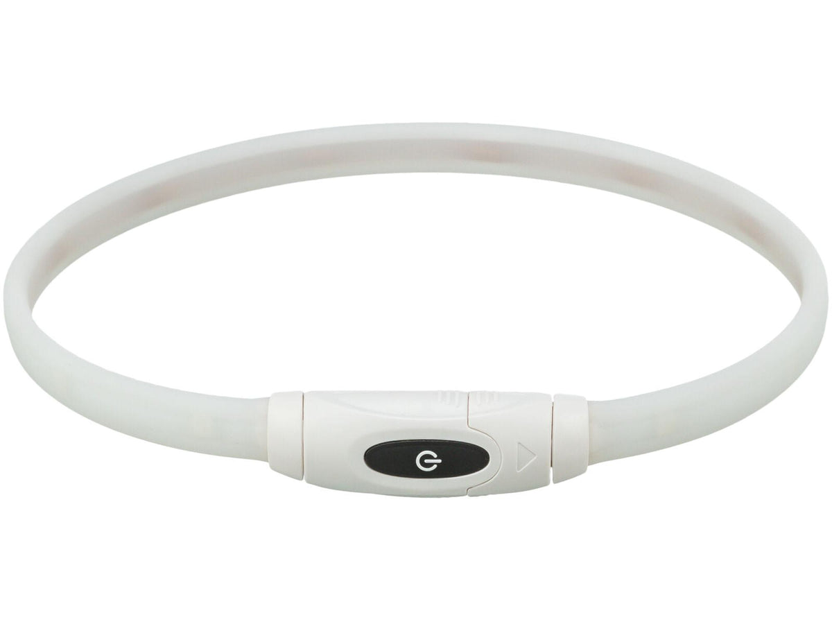 Trixie Flash Lysende halsbånd USB Multicolor – 9 lysmoduser