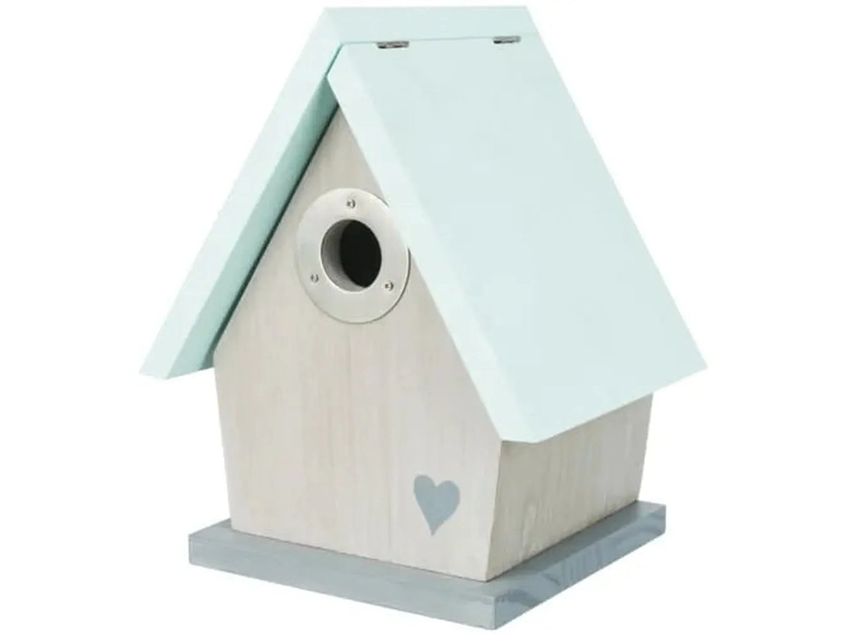 Trixie Fuglekasse i Farget Tre med Hakkespettbeskyttelse 20 × 26 × 17 cm