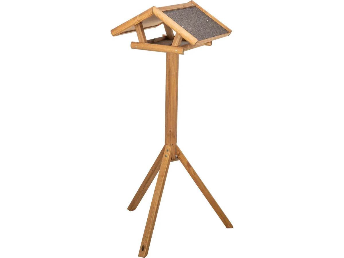 Trixie Fuglematbrett med Stativ 1,15 m Brun