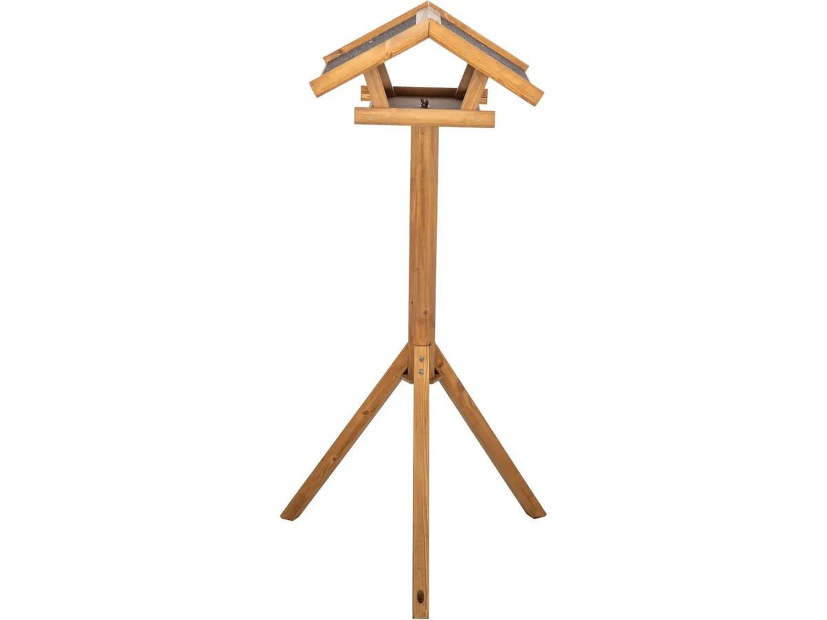 Trixie Fuglematbrett med Stativ 1,15 m Brun