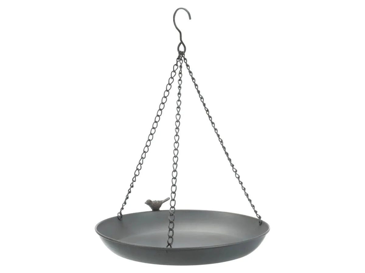 Trixie Hengende Fuglebad i Metall 2,2 L Grå