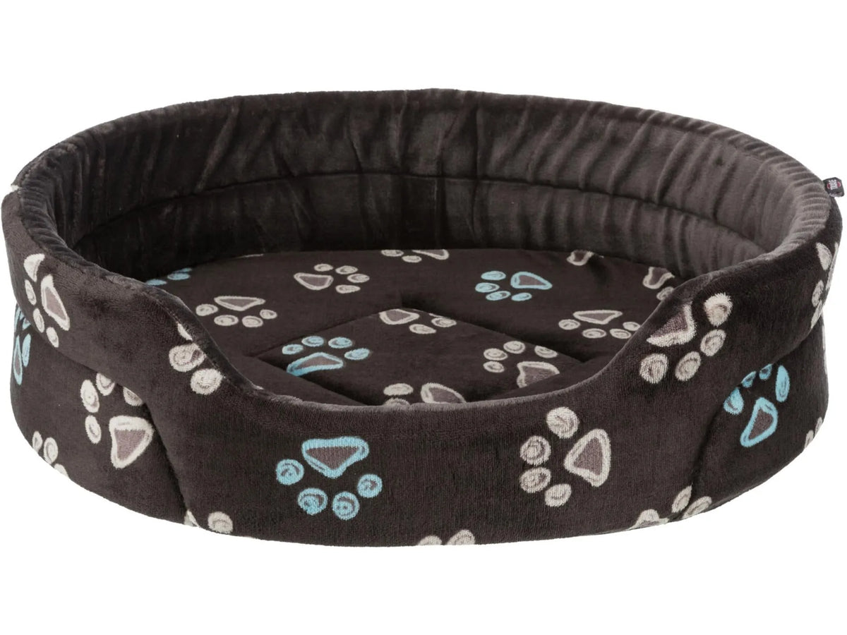 Trixie Jimmy hundeseng i taupe plysj