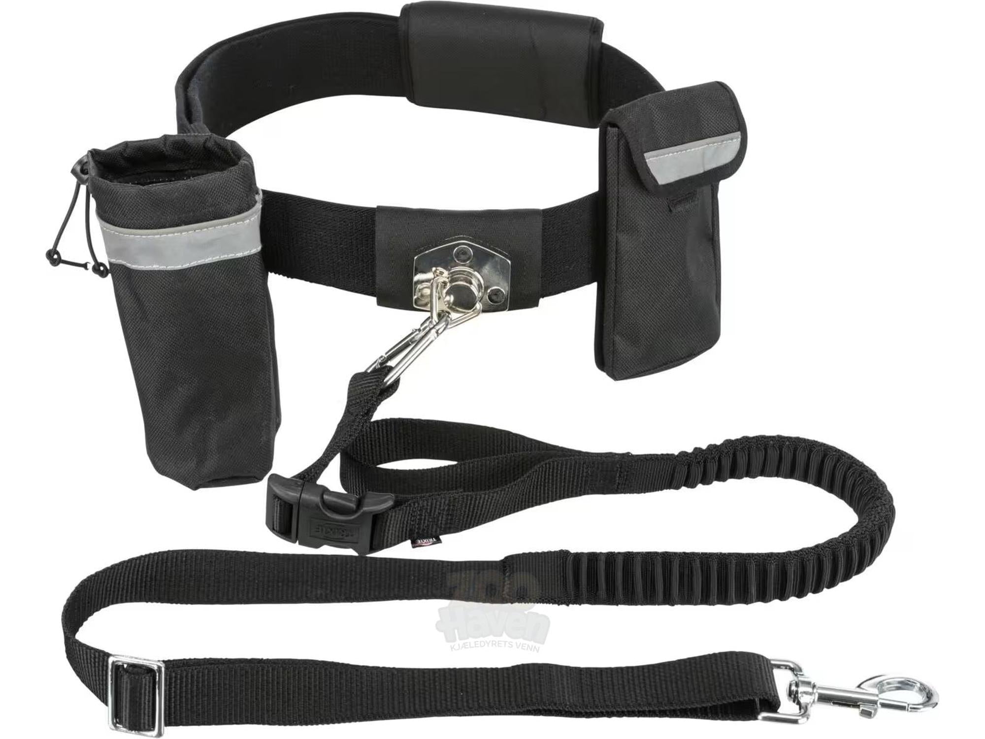 Trixie Joggeline 1275 – Joggebelte med Elastisk Line til Hund (M–L, opptil 40 kg)