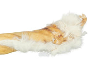 Trixie Kaninskinnrull med pels – Naturlig tyggeben av 100 % kanin (45–50 cm)