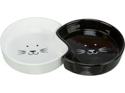Trixie Katteskål keramikk Ying & Yang 0,2 L sort/hvit