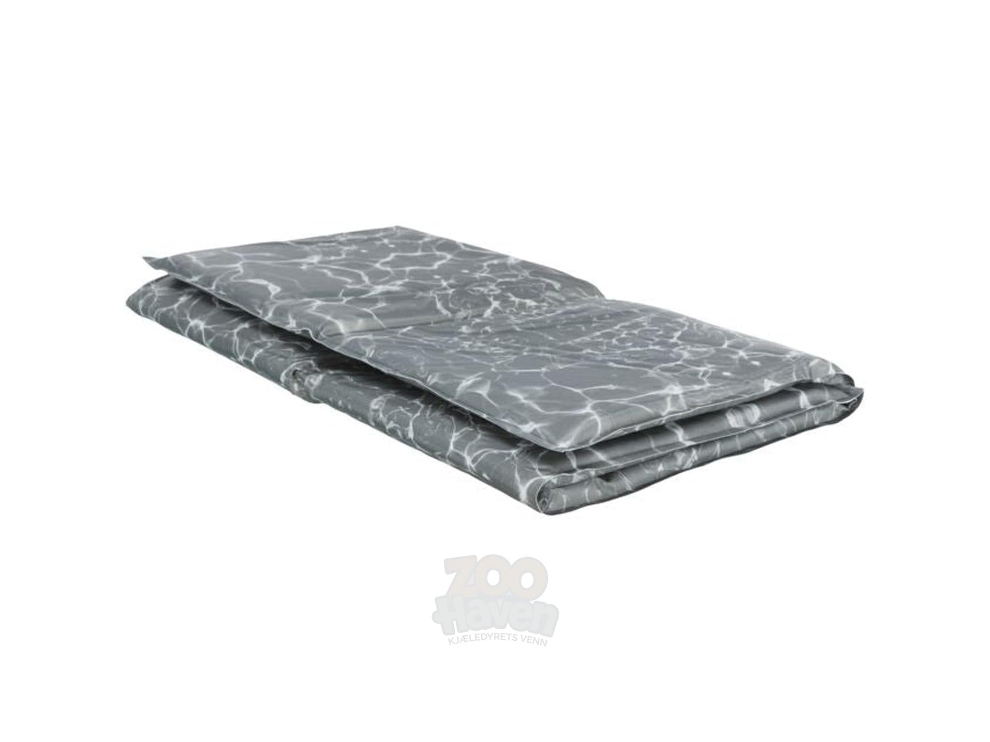 Trixie Kjølematte Grå-hvit
