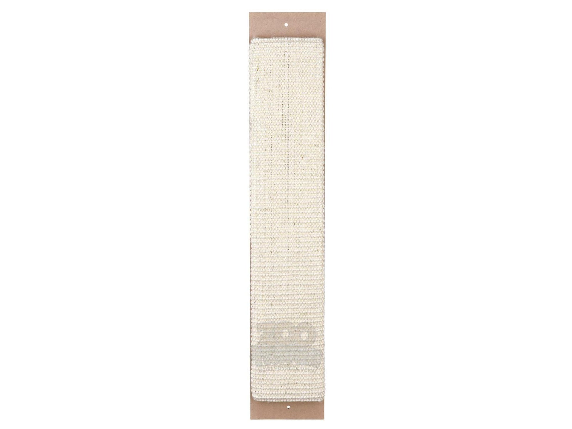 Beige Trixie klorebrett for katt, 60-70cm, med strukturert pappoverflate for klopleie.