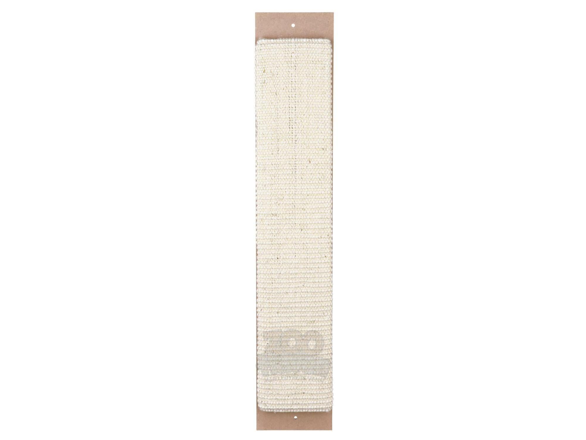 Beige Trixie klorebrett for katt, 60-70cm, med strukturert pappoverflate for klopleie.