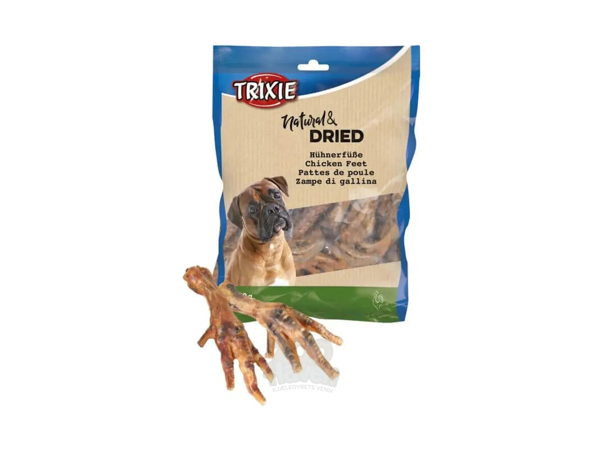 Trixie Kyllingføtter tørket hundesnacks 250 g