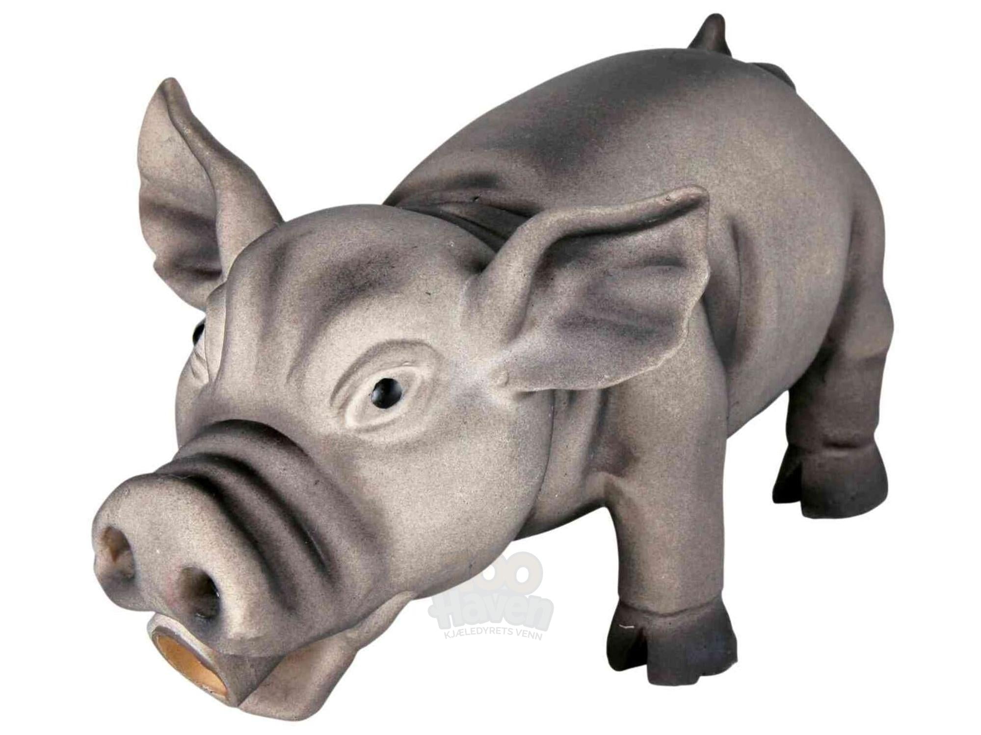 Trixie Latex Gris med original lyd – 23 cm