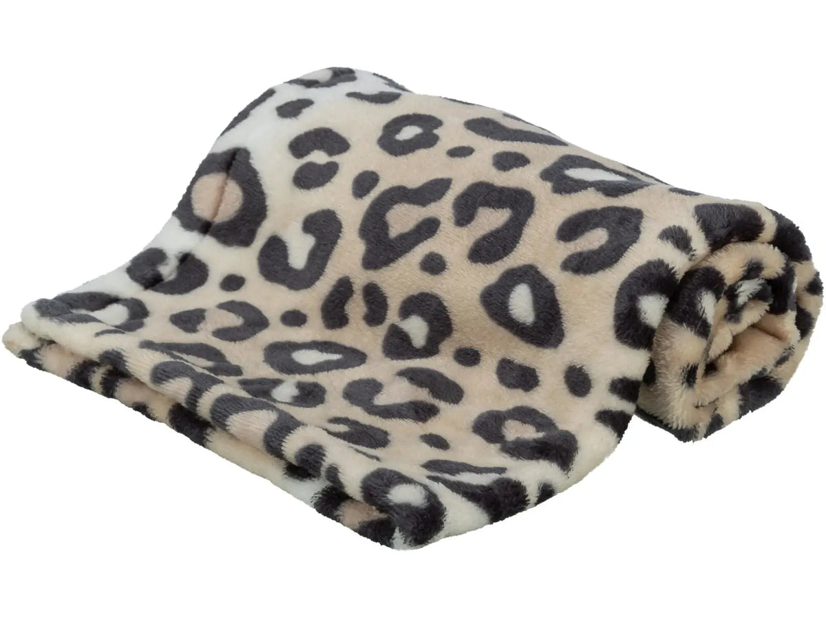 Trixie Leo Teppe Softplysj Leopard Cream