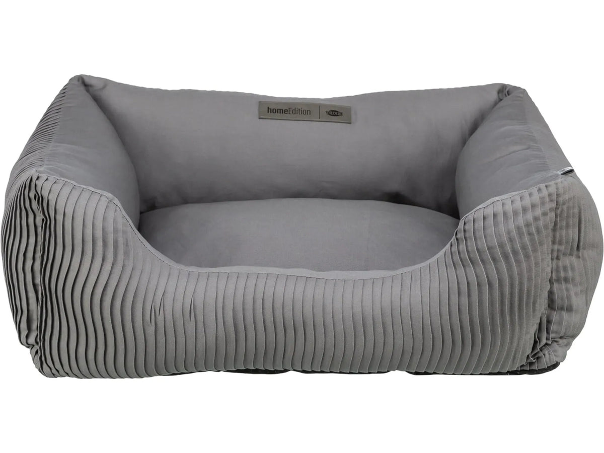 Trixie Marley HOME Edition hundeseng i grå canvas