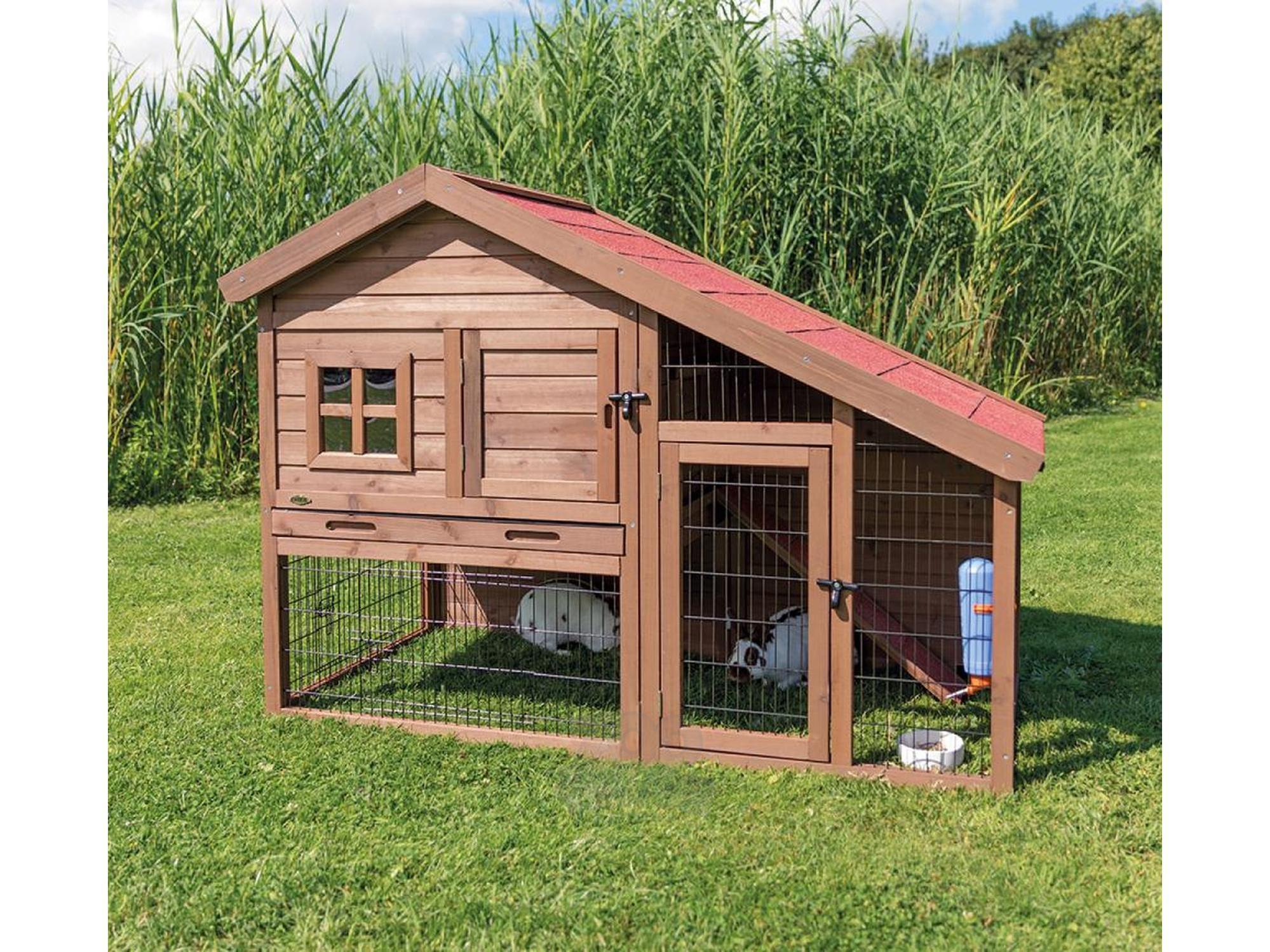 Trixie Natura utendørsbur med innhegning