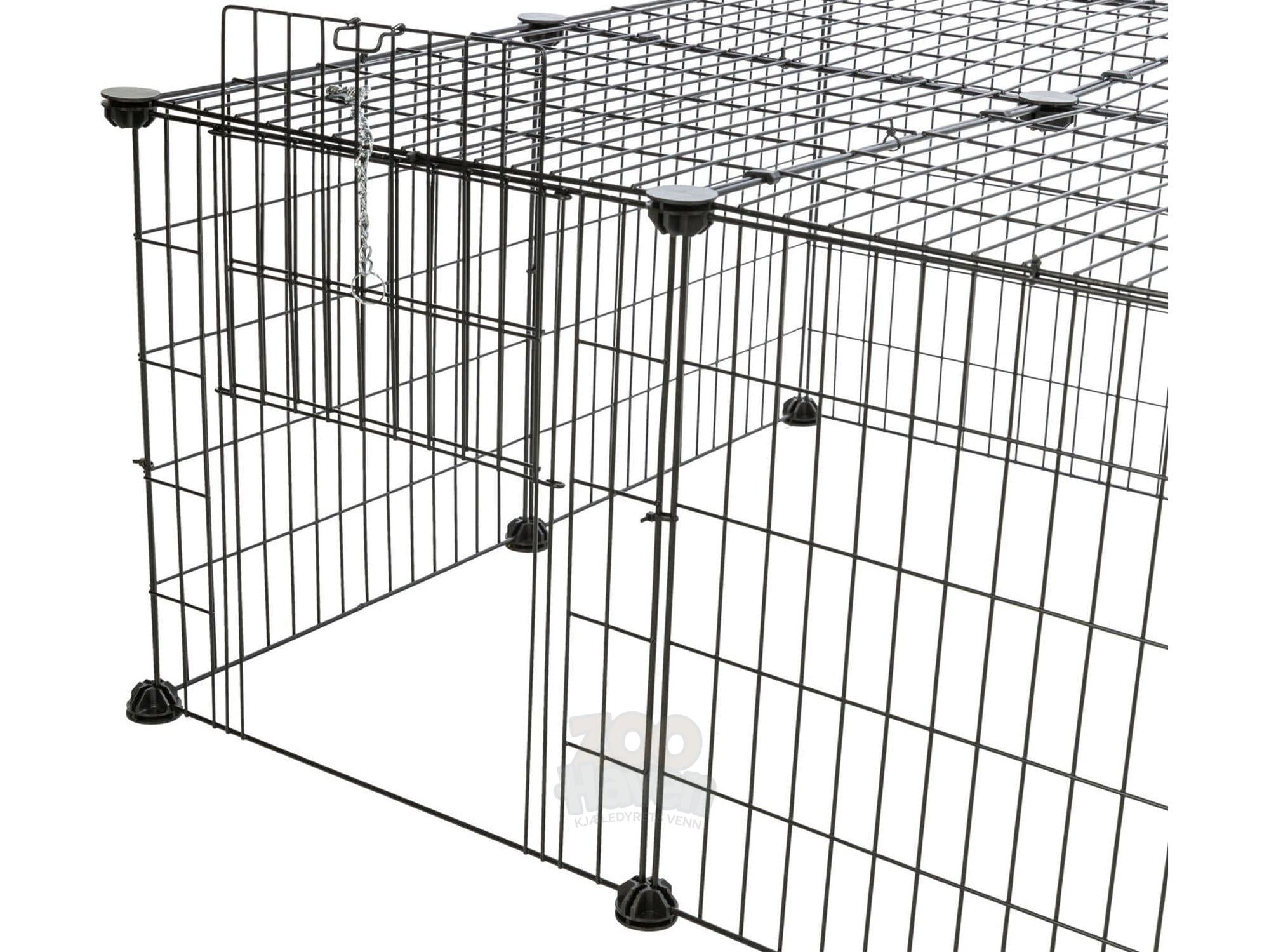 Trixie Outdoor Run med tak til kanin og marsvin 152x38x72 cm