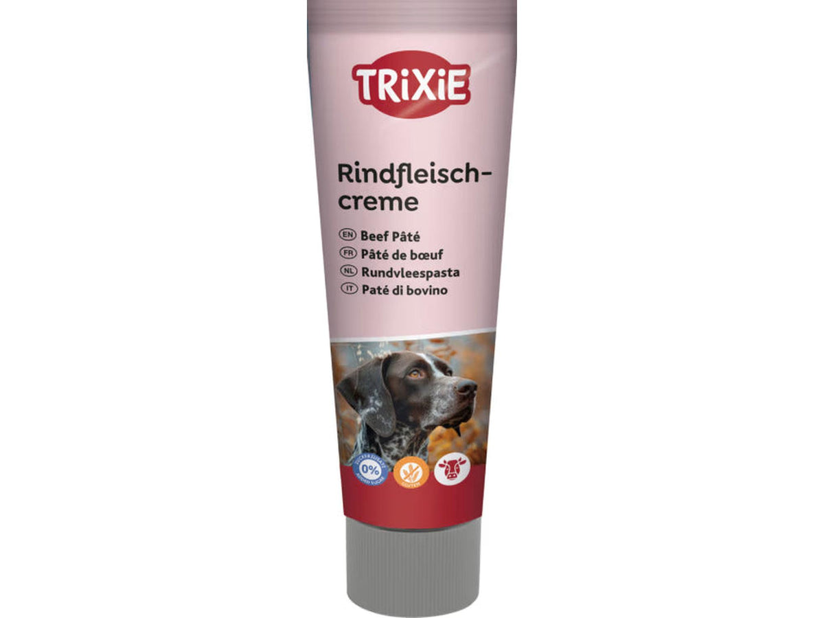Trixie Patè på tube Storfe 110 g – Myk Godbit til Hund