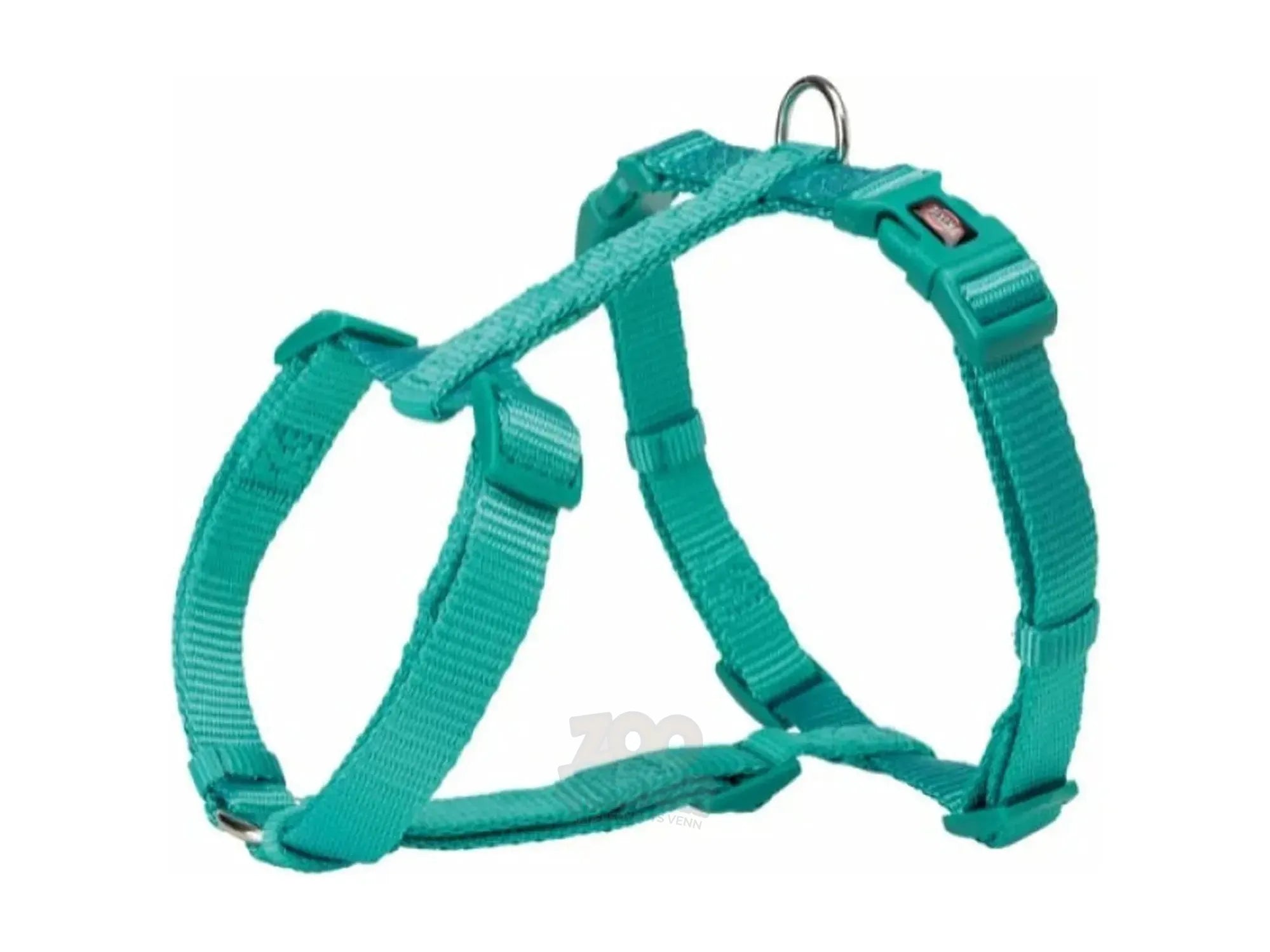 Trixie Premium H-sele L 60–87 cm 25 mm turkis