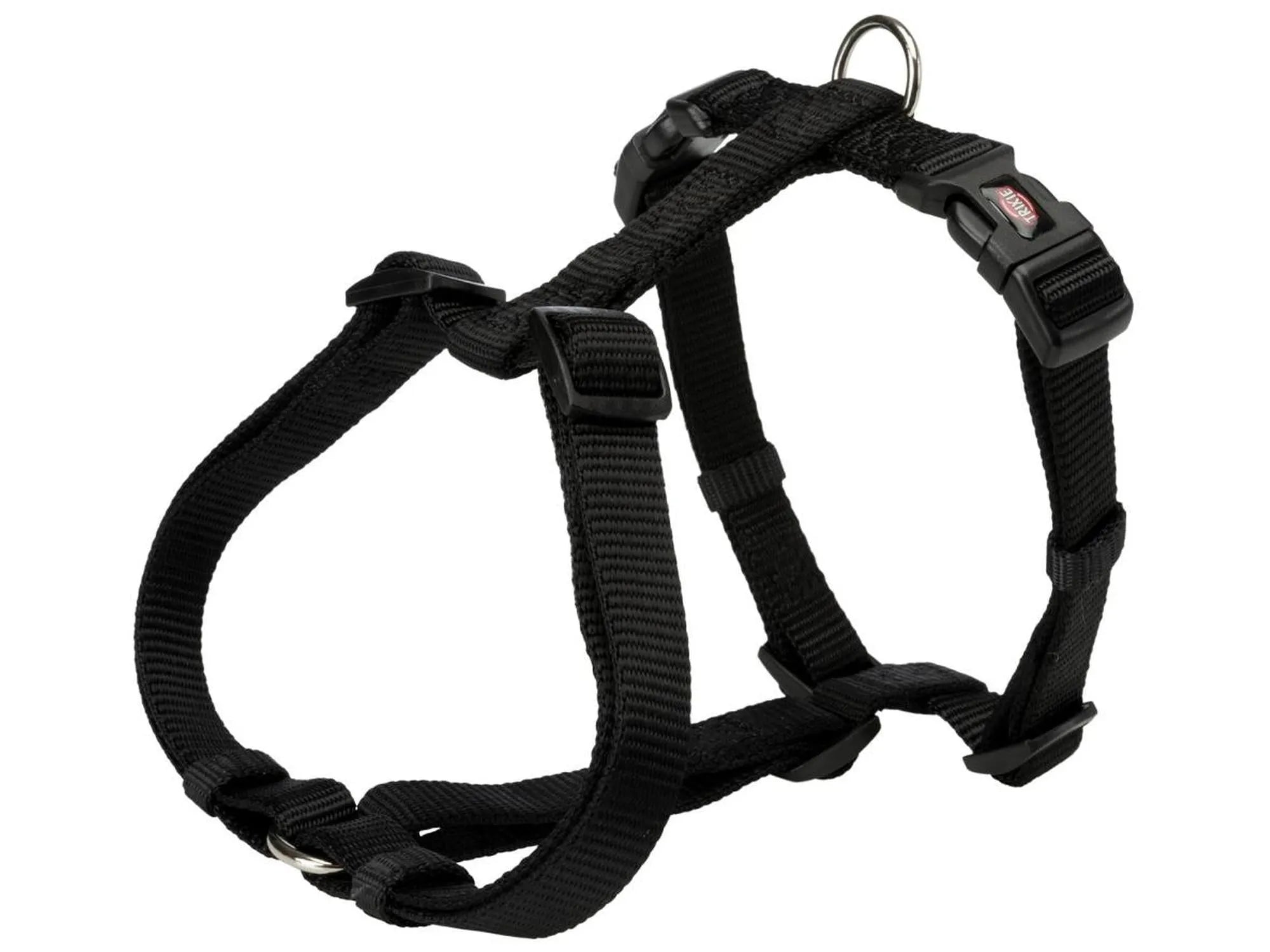 Trixie Premium H-sele Svart justerbar sele til hund